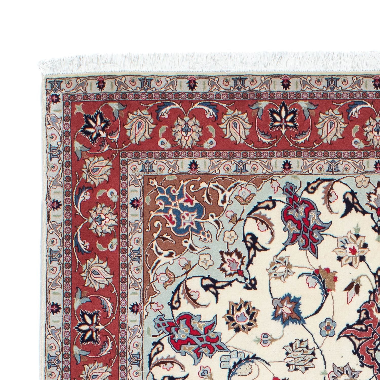 Tapis persan - Tabriz - Royal - 203 x 150 cm - beige