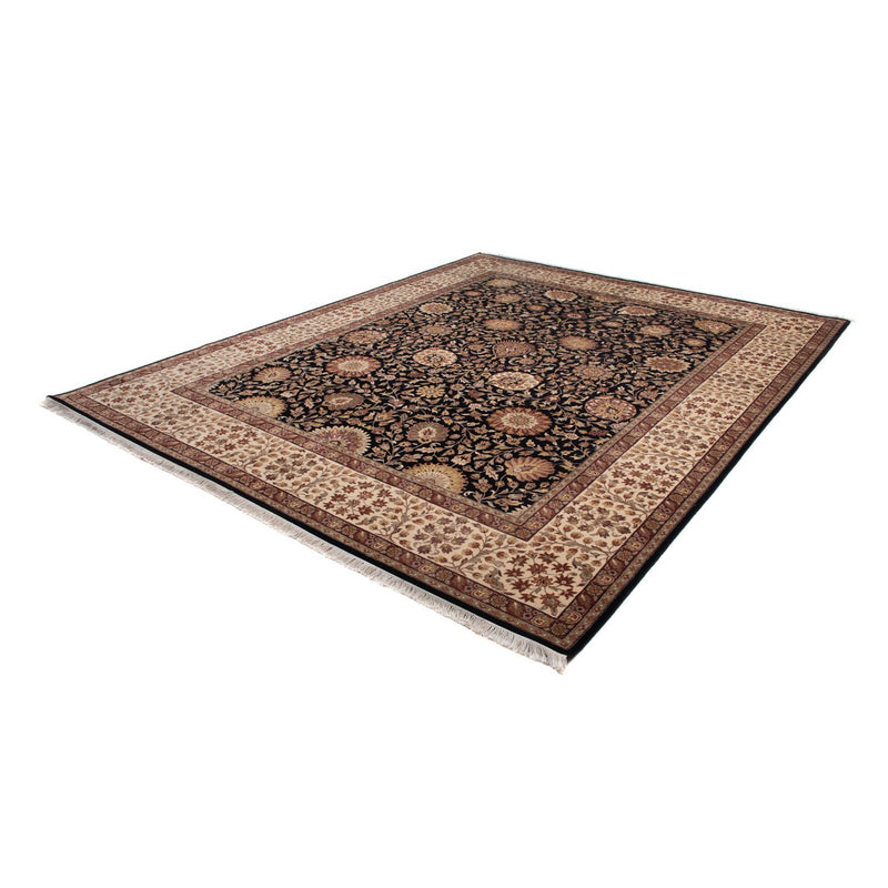 Tapis persan - Tabriz - 312 x 244 cm - bleu foncé