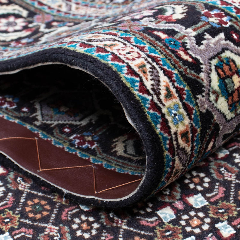 Tapis de couloir Tapis persan - Tabriz - 381 x 66 cm - gris