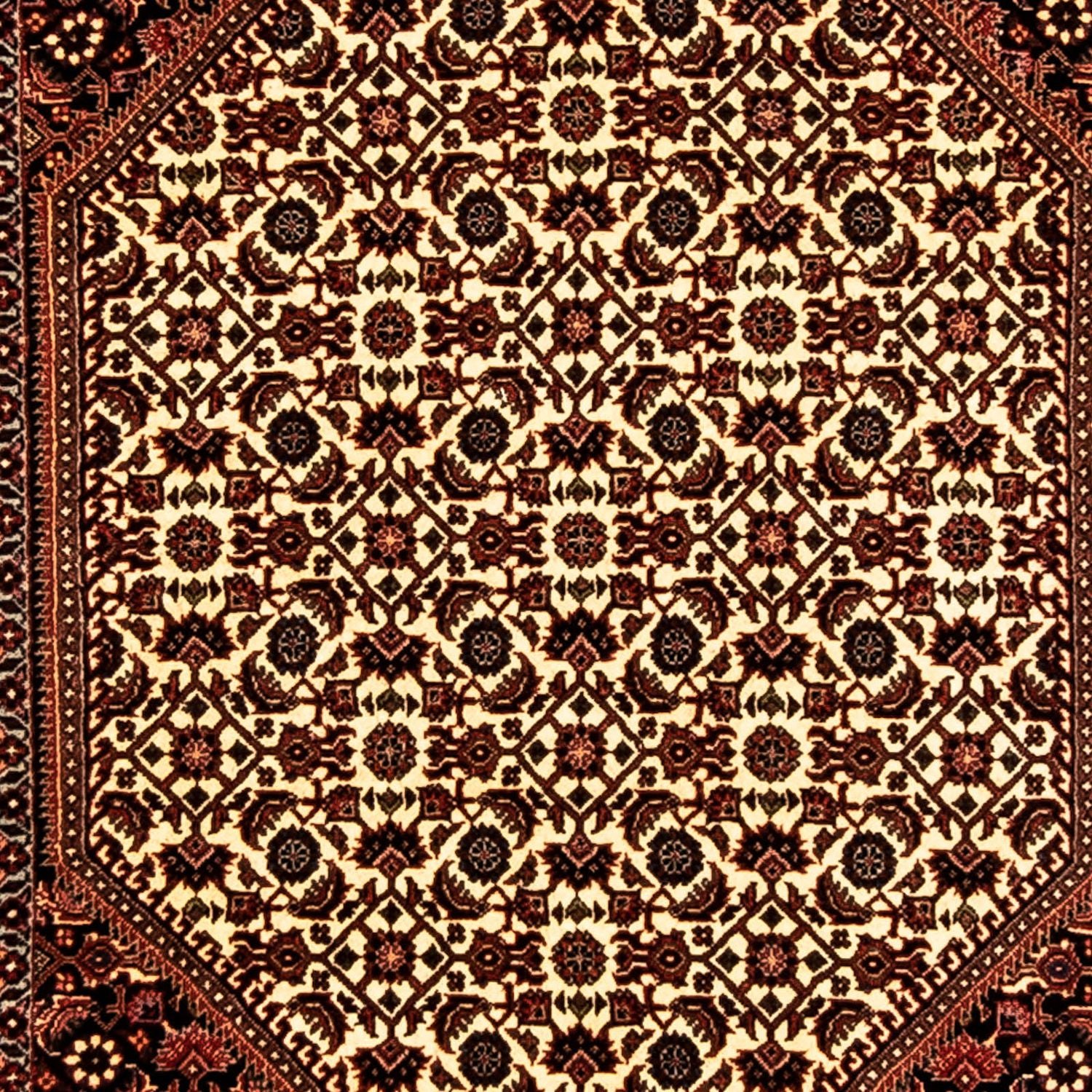 Tapis de couloir Tapis persan - Bidjar - 316 x 81 cm - multicolore