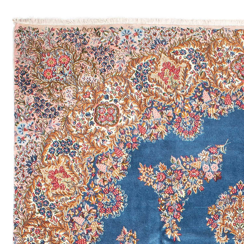 Tapis persan - Royal - 324 x 238 cm - bleu foncé