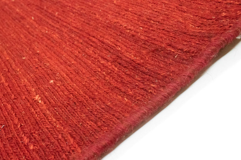 Tapis Gabbeh - Persan - 203 x 140 cm - rouge