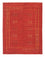 Tapis Gabbeh - Persan - 196 x 146 cm - rouge