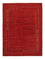 Tapis Gabbeh - Persan - 197 x 144 cm - rouge
