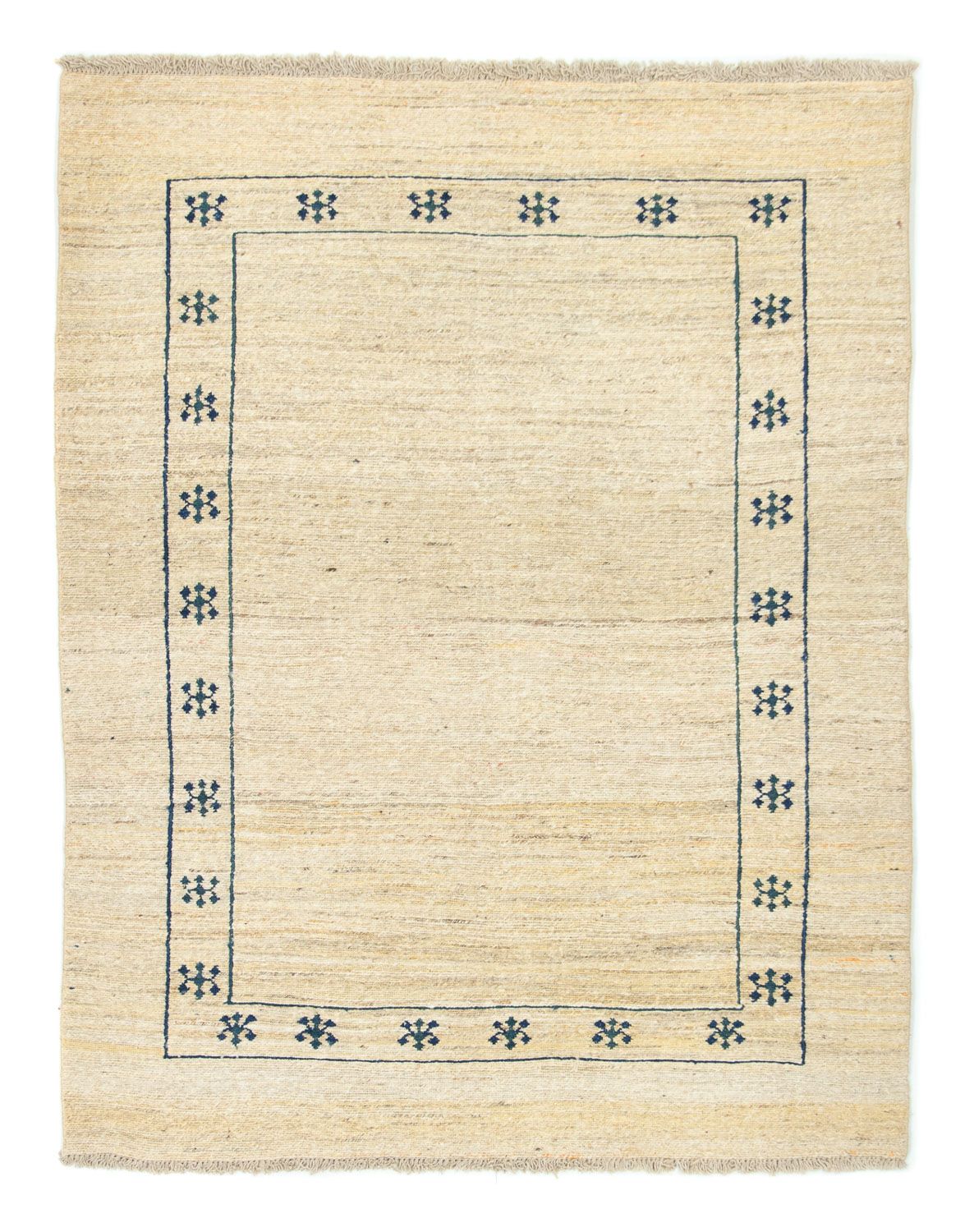 Tapis Gabbeh - Persan - 193 x 145 cm - beige