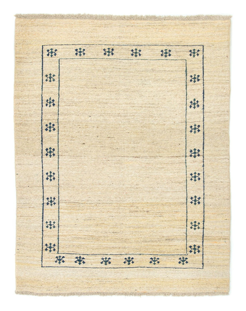 Tapis Gabbeh - Persan - 193 x 145 cm - beige