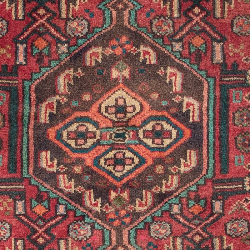 Tapis persan - Nomadic - 130 x 82 cm - rouge clair