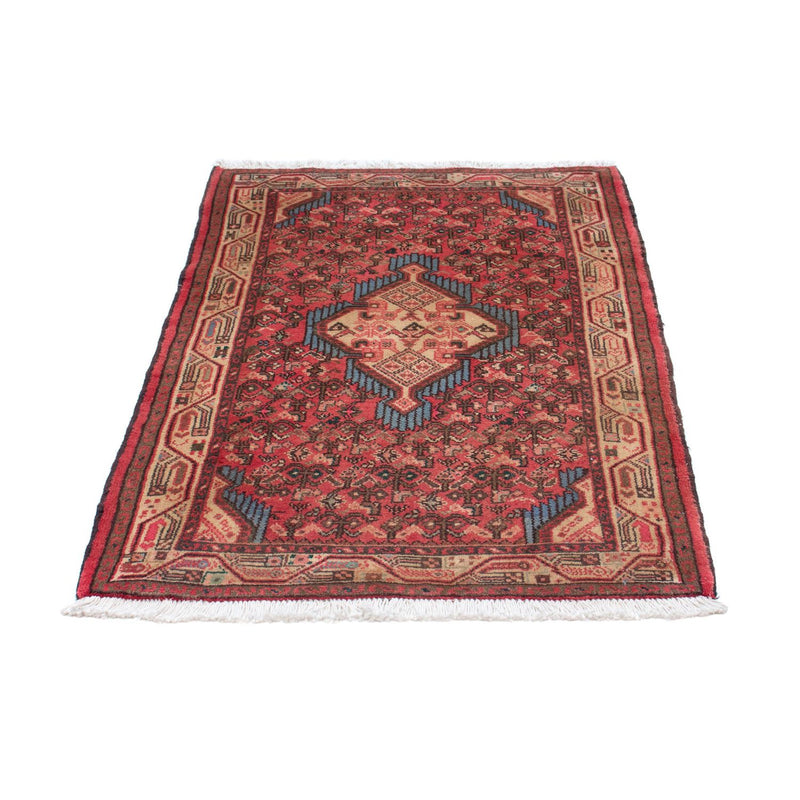 Tapis persan - Nomadic - 125 x 80 cm - rouge clair