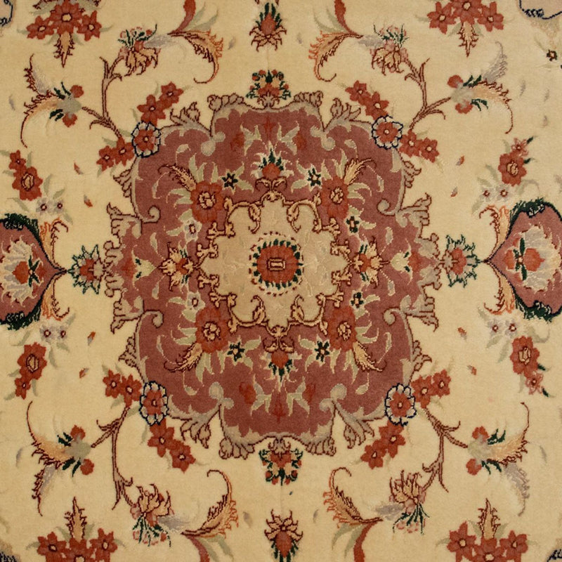 Tapis persan - Tabriz - Royal - 150 x 104 cm - beige