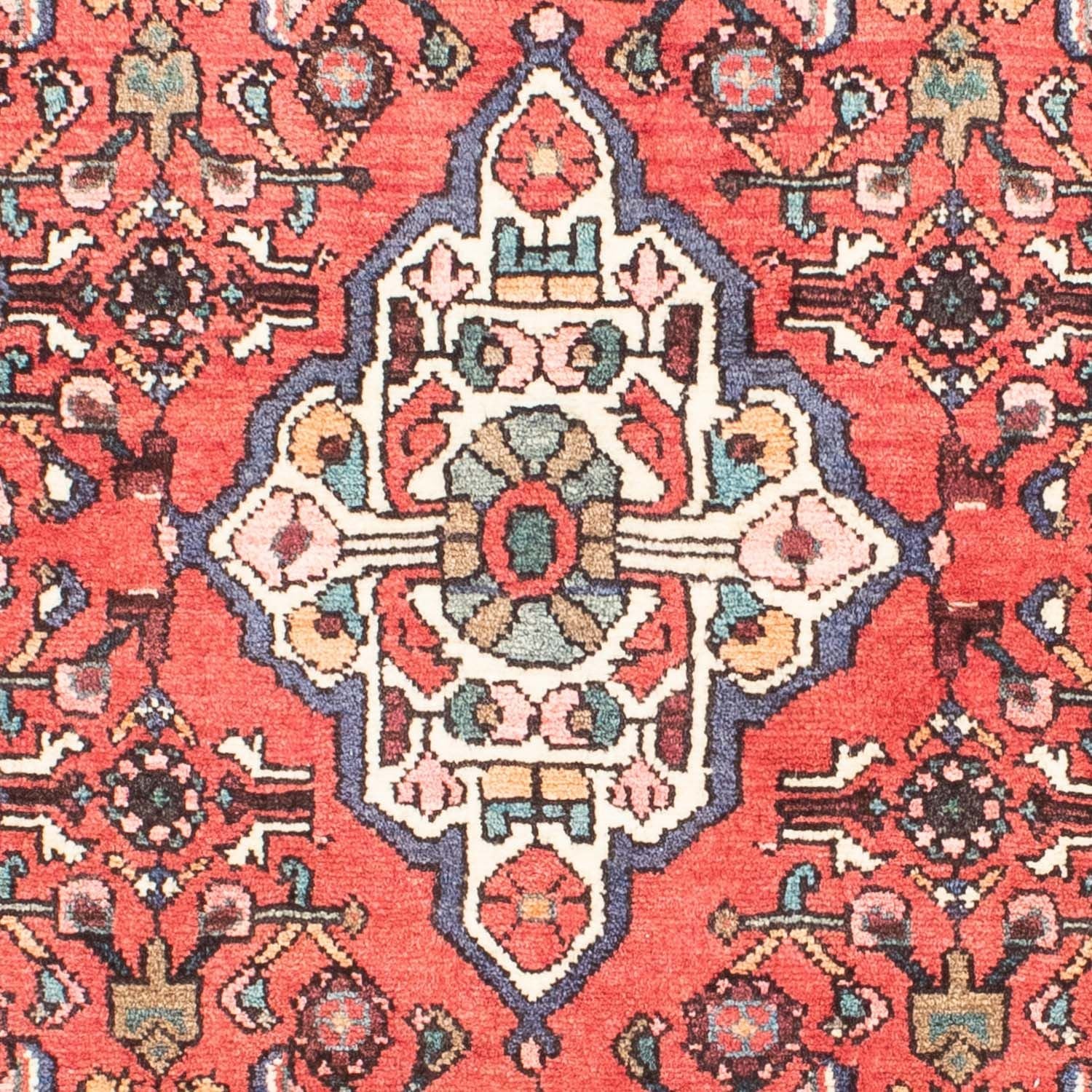 Tapis persan - Nomadic - 175 x 107 cm - rouge clair
