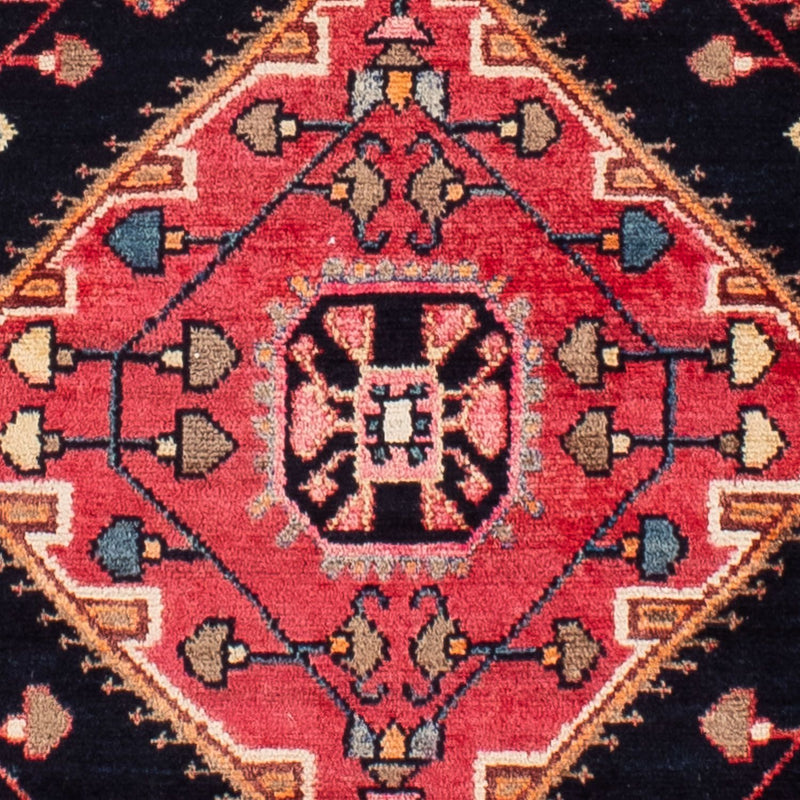 Tapis persan - Nomadic - 220 x 139 cm - bleu foncé