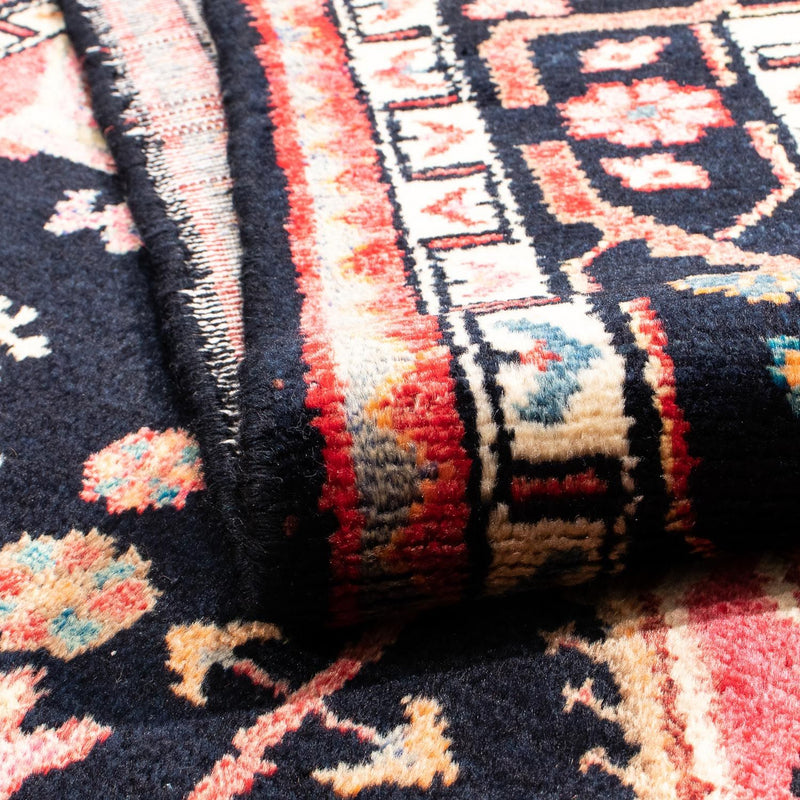Tapis persan - Nomadic - 220 x 139 cm - bleu foncé
