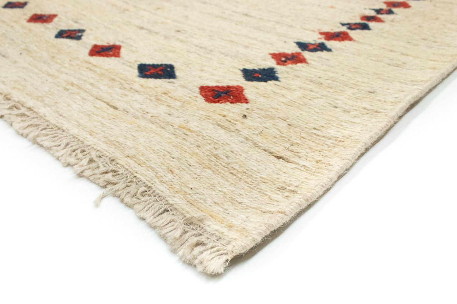 Tapis Gabbeh - Persan - 192 x 148 cm - beige
