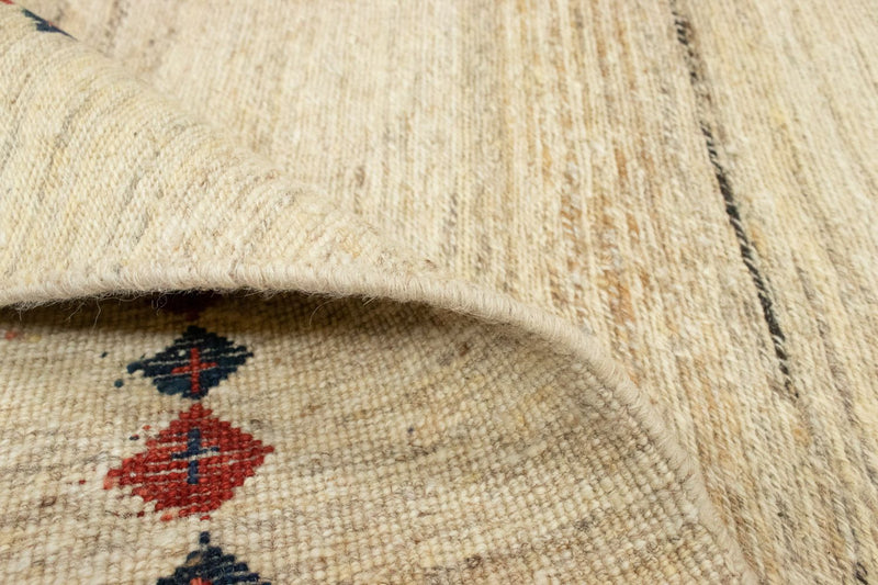 Tapis Gabbeh - Persan - 192 x 148 cm - beige