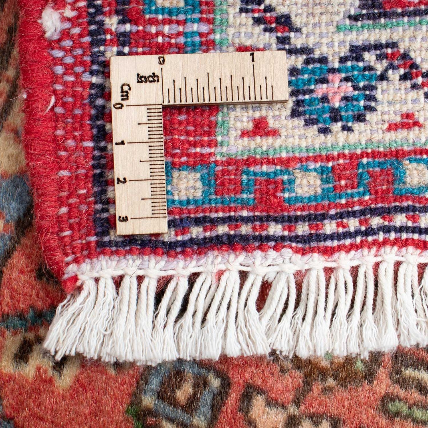 Tapis persan - Nomadic - 87 x 62 cm - rouge clair