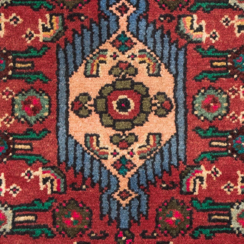 Tapis persan - Nomadic - 92 x 61 cm - rouge foncé