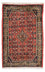 Tapis persan - Nomadic - 95 x 63 cm - rouge foncé