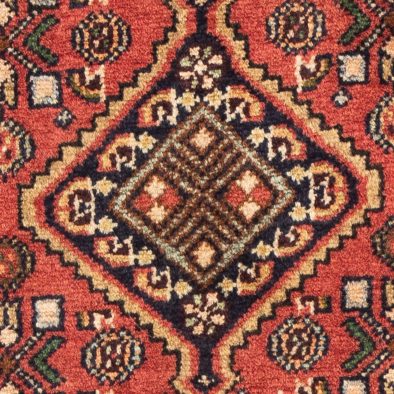 Tapis persan - Nomadic - 95 x 63 cm - rouge foncé