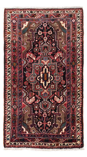 Tapis persan - Nomadic - 135 x 76 cm - bleu foncé