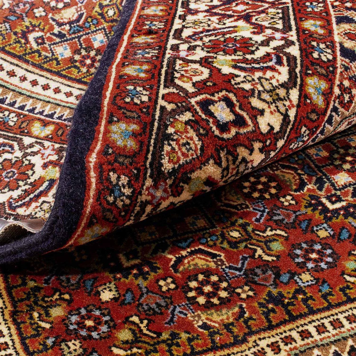 Tapis persan - Bidjar - 150 x 105 cm - rouille