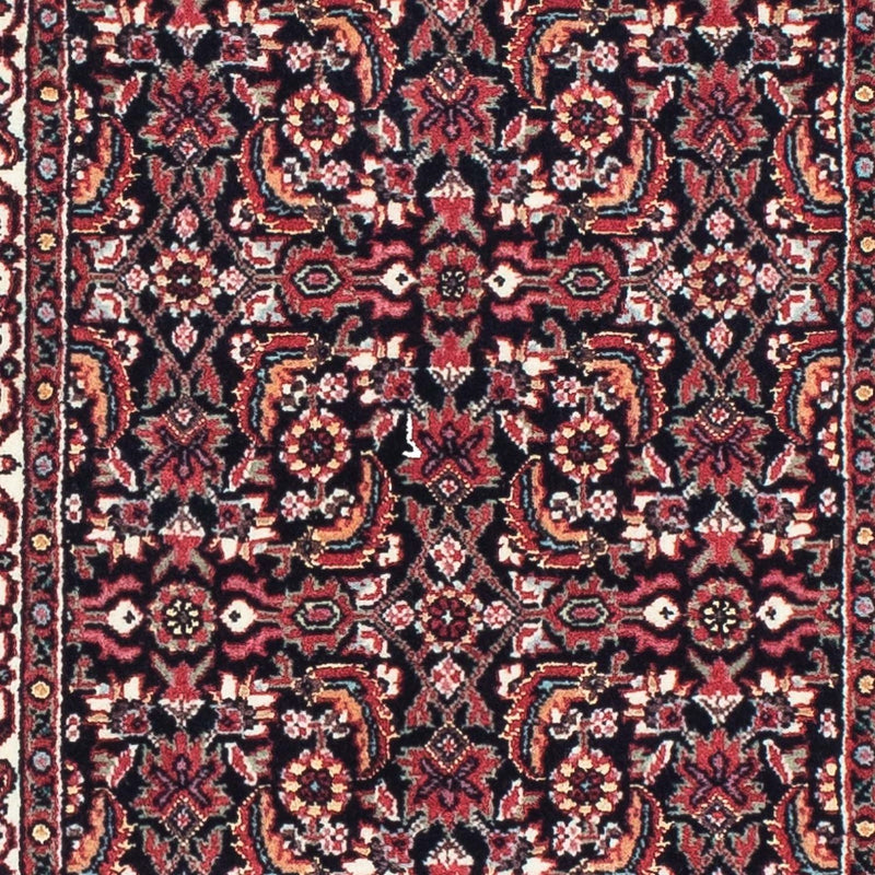 Tapis de couloir Tapis persan - Bidjar - 225 x 61 cm - bleu foncé