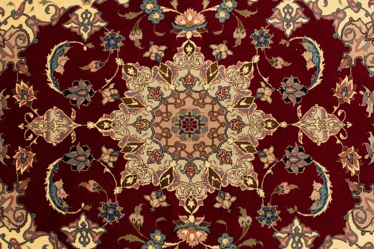 Tapis persan - Tabriz - Royal - 148 x 98 cm - rouge