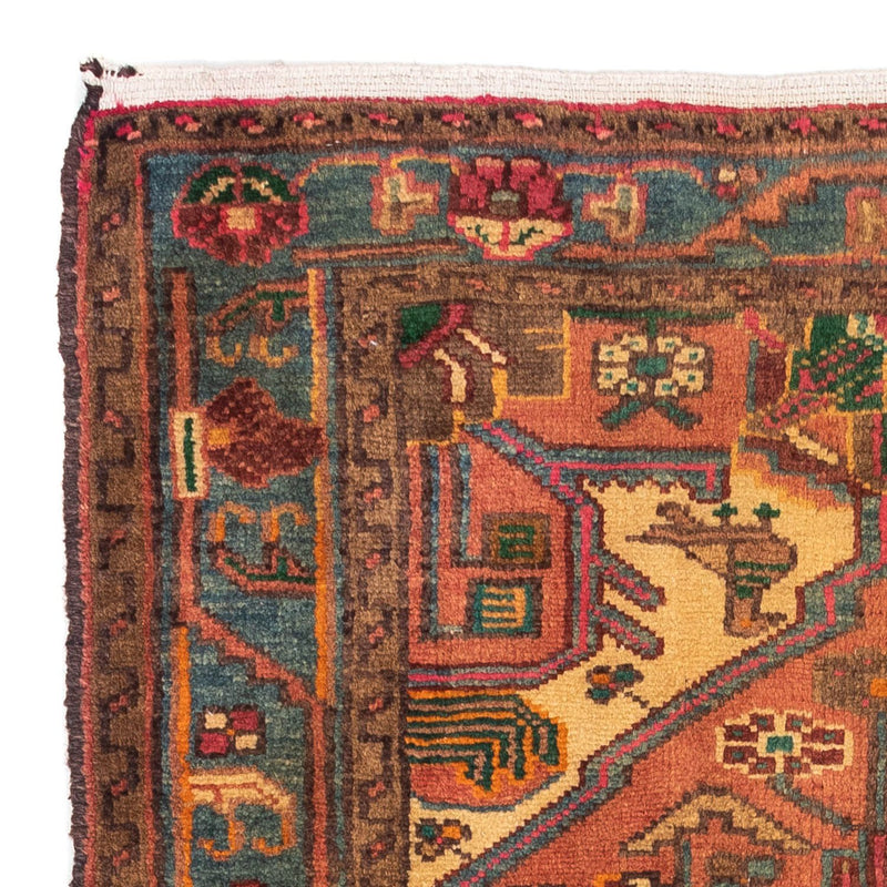 Tapis persan - Nomadic - 125 x 85 cm - rouge