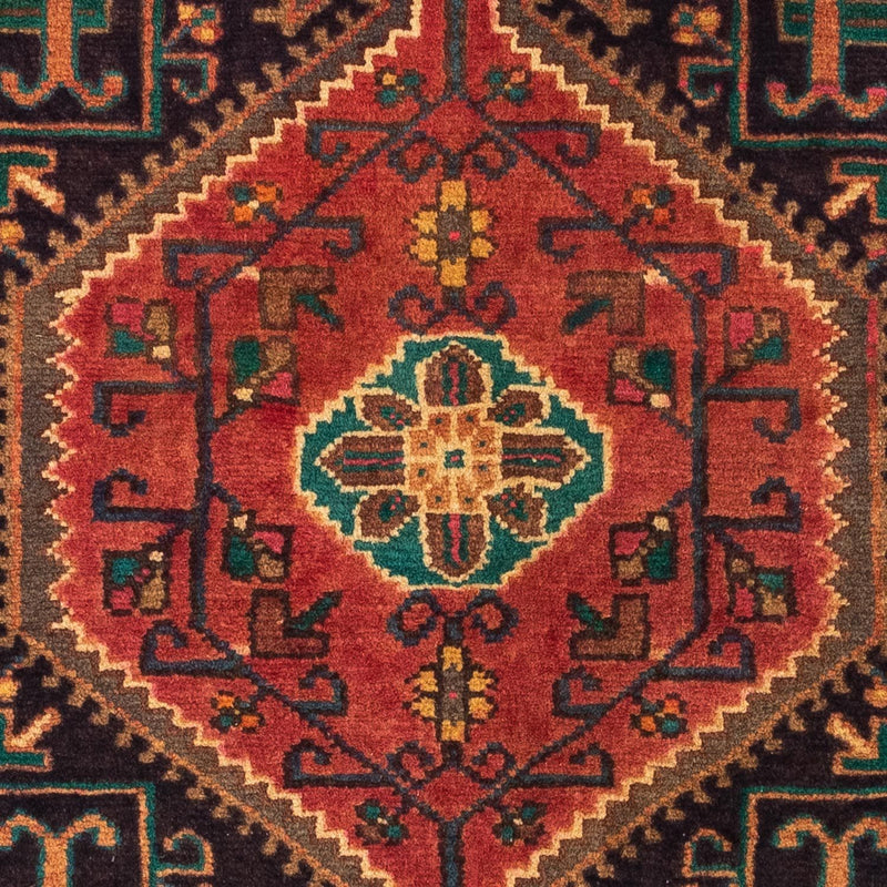 Tapis persan - Nomadic - 130 x 95 cm - rouge