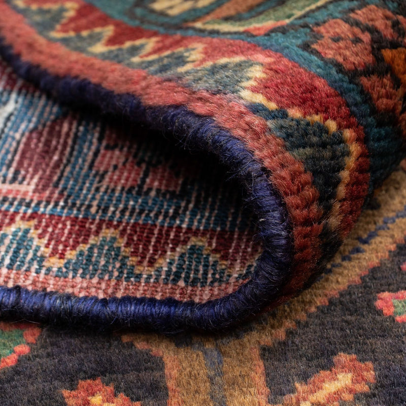 Tapis persan - Nomadic - 126 x 80 cm - rouge clair