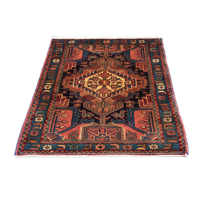 Tapis persan - Nomadic - 126 x 80 cm - rouge clair
