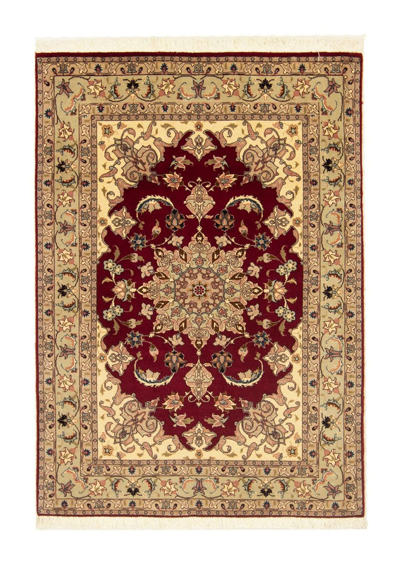 Tapis persan - Tabriz - Royal - 150 x 100 cm - rouge
