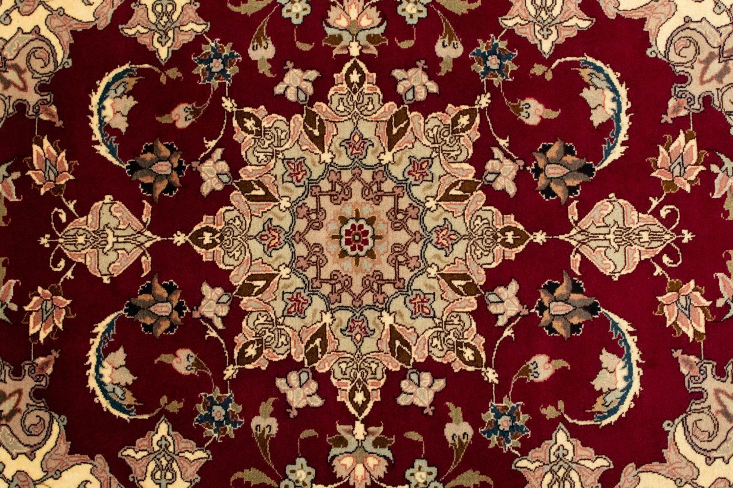 Tapis persan - Tabriz - Royal - 150 x 100 cm - rouge