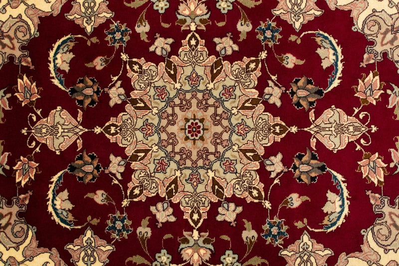 Tapis persan - Tabriz - Royal - 150 x 100 cm - rouge
