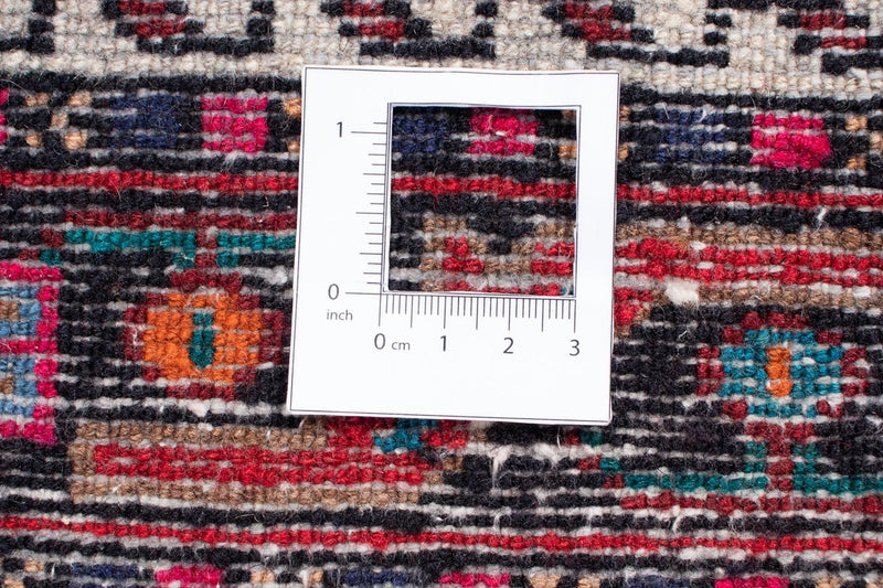 Tapis persan - Nomadic - 230 x 136 cm - rouge foncé