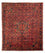 Tapis persan - Nomadic - 210 x 165 cm - rouge foncé