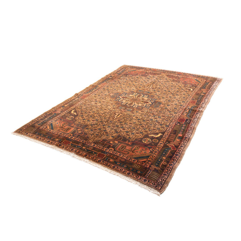 Tapis persan - Nomadic - 218 x 158 cm - marron