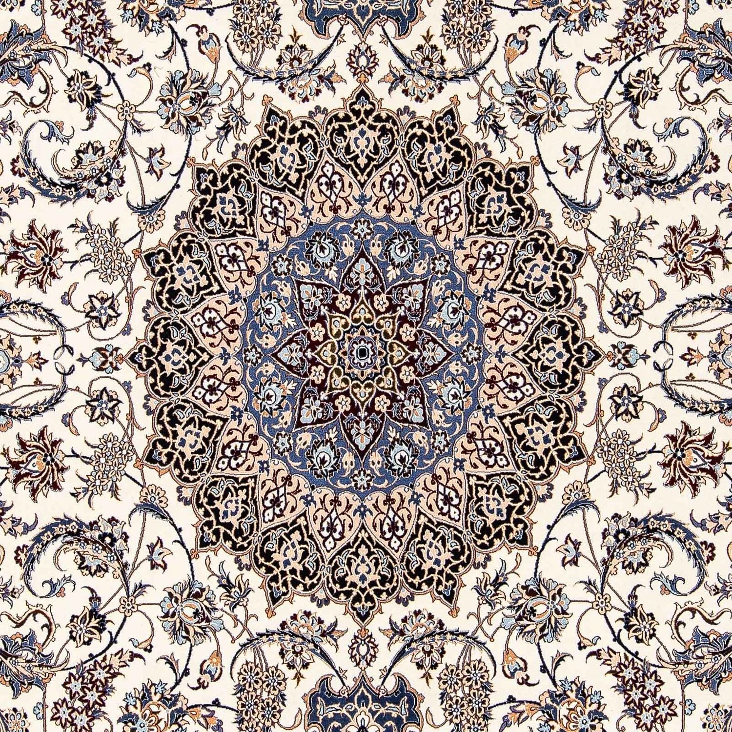 Perserteppich - Nain - Premium 346 x 212 cm Wohnzimmer Teppich