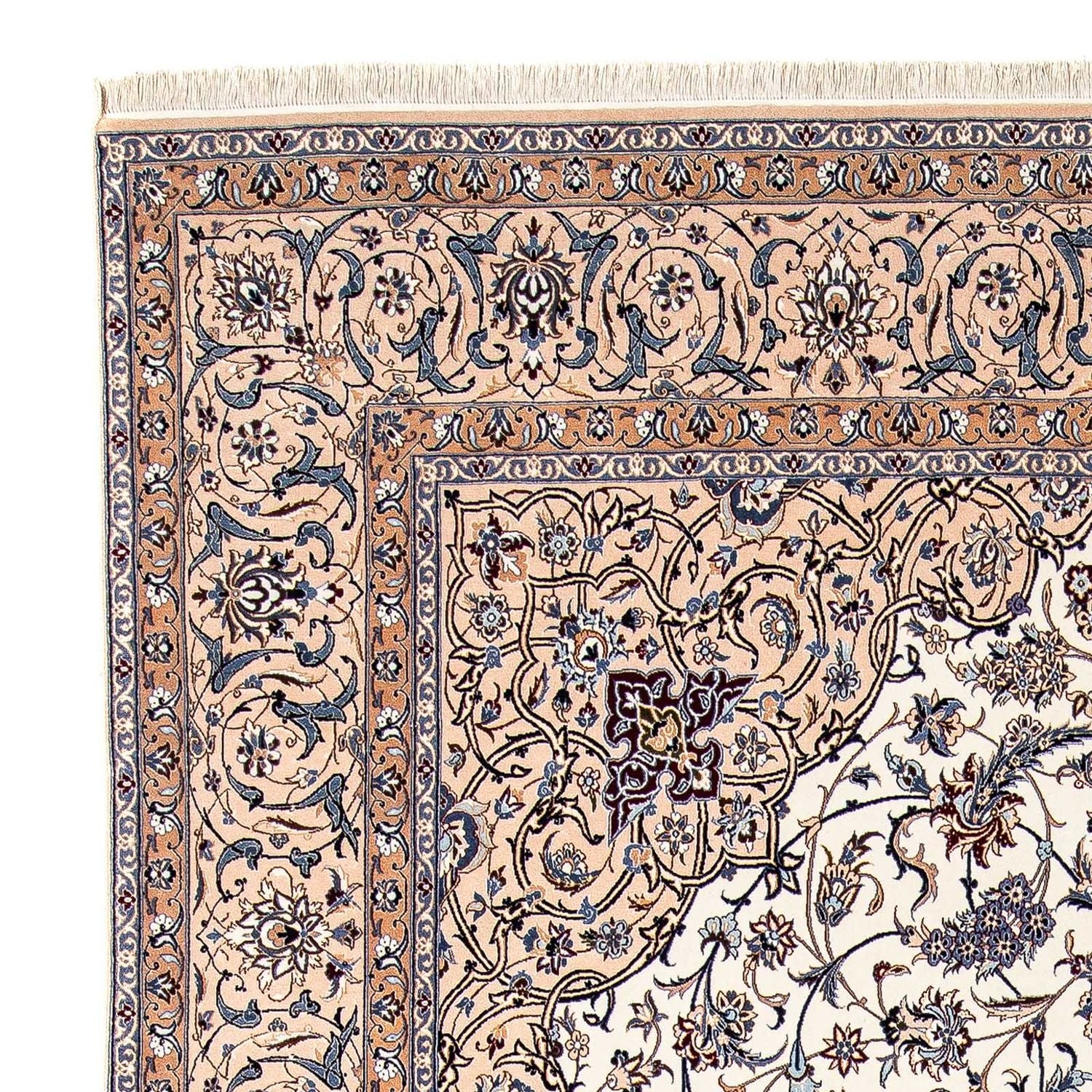 Perserteppich - Nain - Premium 346 x 212 cm Wohnzimmer Teppich