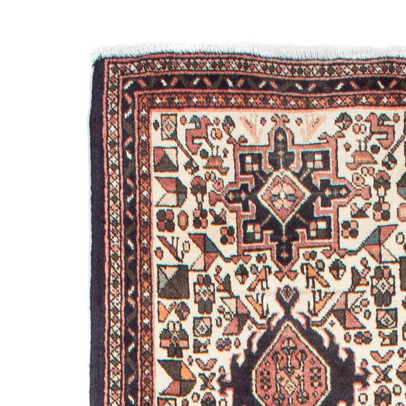 Tapis de couloir Tapis persan - Nomadic - 389 x 70 cm - beige