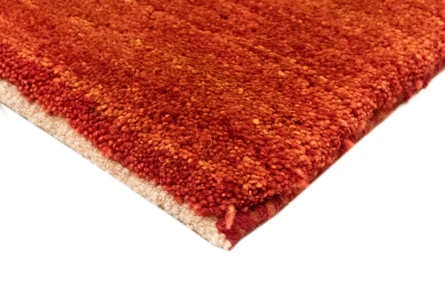 Tapis Gabbeh - Persan - 140 x 70 cm - rouge