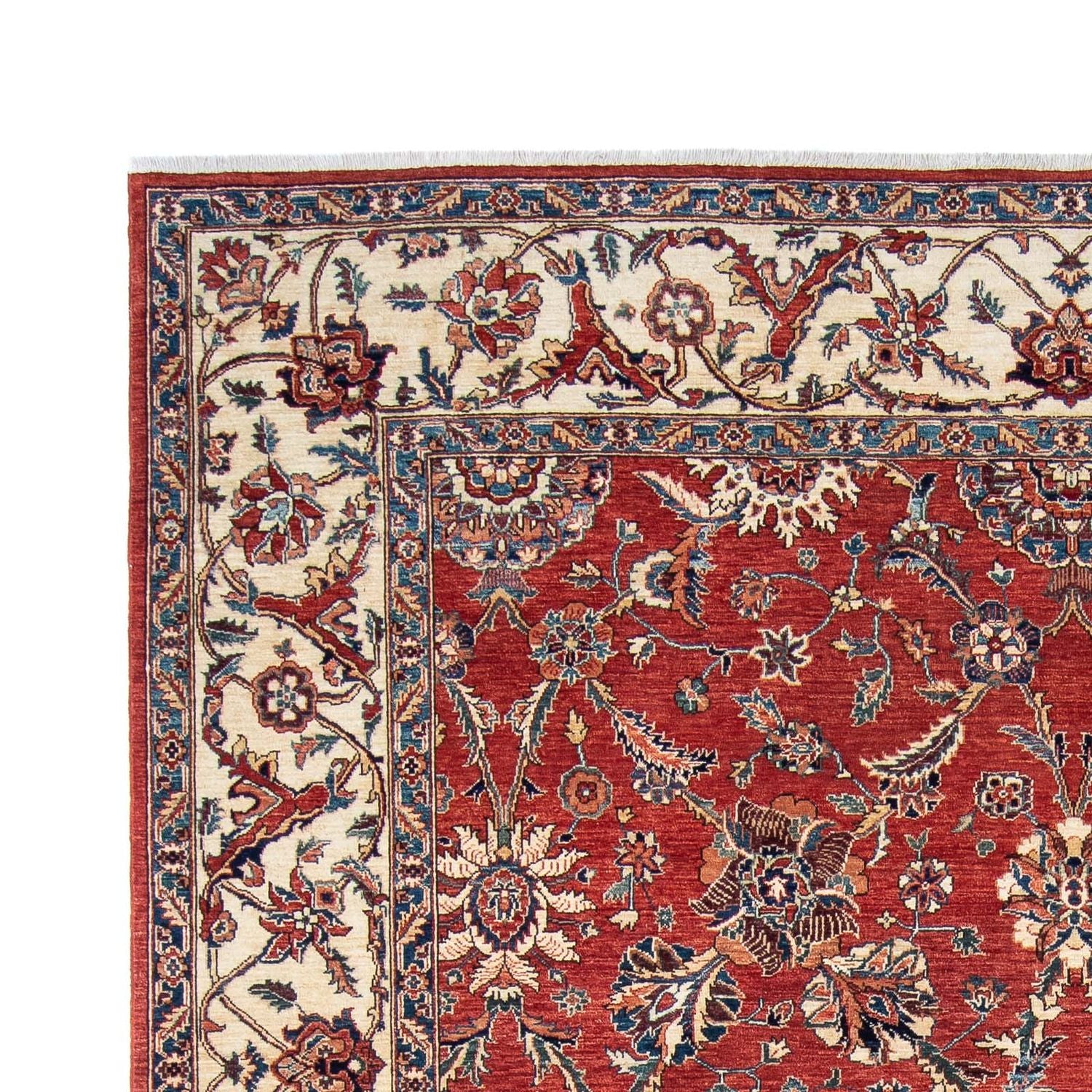 Tapis Ziegler - 296 x 243 cm - rouge foncé