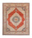 Tapis Kelim - Splash - 303 x 249 cm - rouille