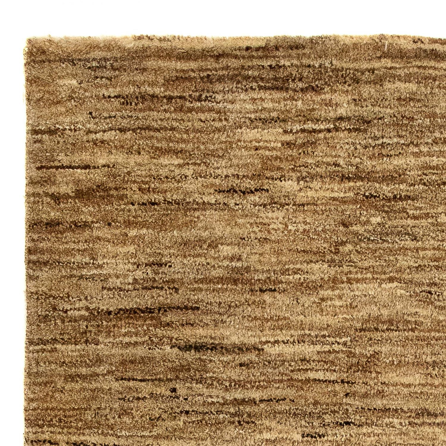 Tapis Gabbeh - Indus - 94 x 64 cm - marron clair