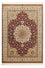Tapis en soie - Ghom soie - Premium - 216 x 132 cm - bleu foncé