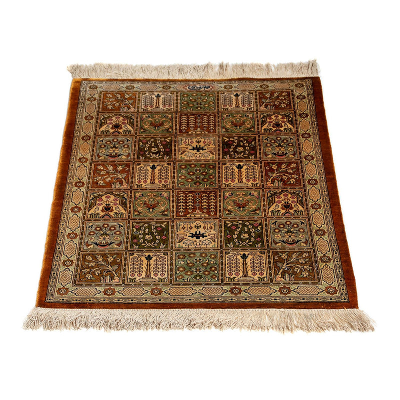 Tapis persan - Ghom - 76 x 55 cm - multicolore