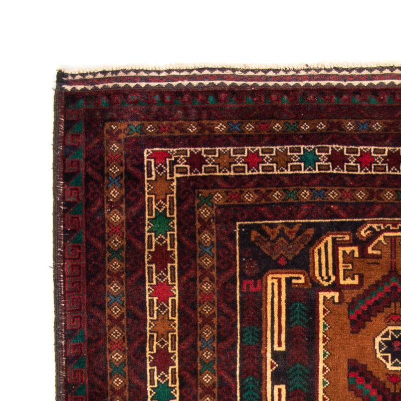 Tapis de couloir Tapis Belutsch - 209 x 111 cm - rouge foncé