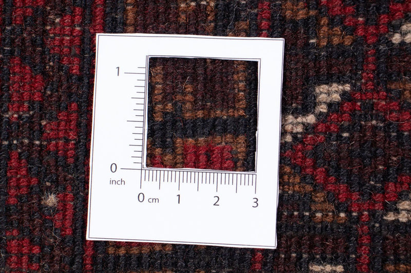 Tapis Belutsch - 126 x 86 cm - rouge foncé