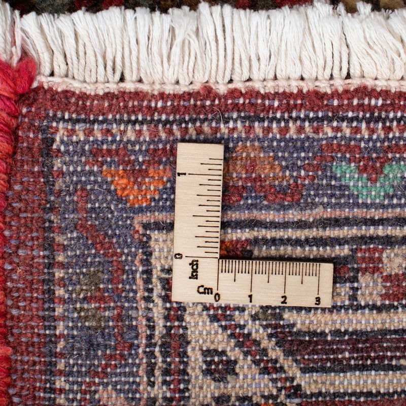 Tapis persan - Nomadic - 116 x 77 cm - rouge foncé