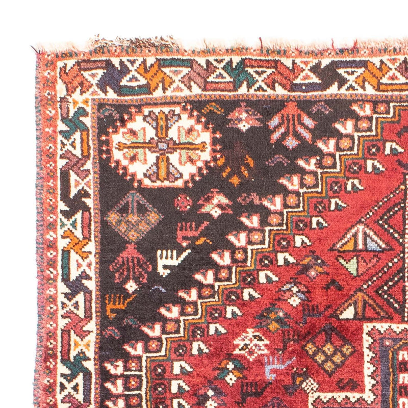 Tapis persan - Nomadic - 163 x 112 cm - rouge foncé