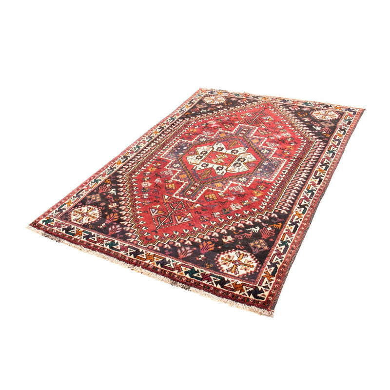 Tapis persan - Nomadic - 163 x 112 cm - rouge foncé